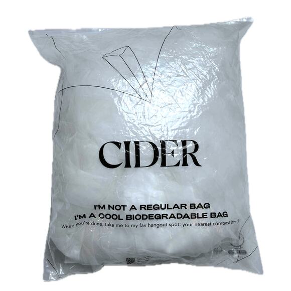 NWT Cider Knit White Whisper Midi Dress -Discontinued! Ivory white, long sleeve - Picture 4 of 4